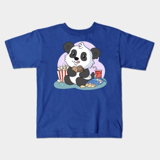 Panda Snacks Kids T-Shirt